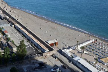 Vietnam Konsolosu Mare, Campania, İtalya 30 Mayıs 2025 Via Cristoforo Colombo 'dan Torre Crestarella' ya