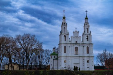 Polotsk Belarus 'taki Euphrasinya Katedrali.