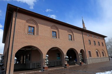 Ankara Türkiye - 11.04.2025 Hac Bayram Camii görüşü ulus ankara trkiye