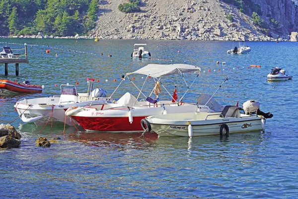 Turunc Marmaris bölgesinin manzarası, bir turizm beldesi