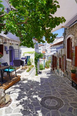 Marmaris bölgesinin manzarası, bir turizm beldesi.