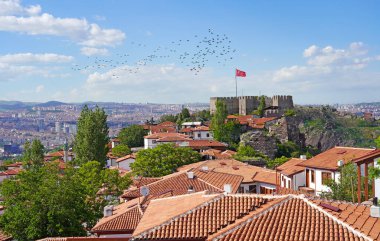 Ulus ankara hindisinin tarihi kalesi.                    