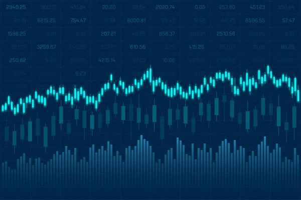 Sayılar ve grafiklerle alıntıların finansal arkaplan çizelgesi