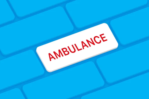 Bilgisayar klavyesindeki ambulans sözcüğü