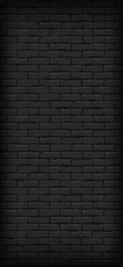 Akıllı telefon için koyu tuğla duvar dikey arkaplan
