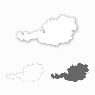 Avusturya haritasını düzenlemek kolay olacak şekilde dizayn ettim