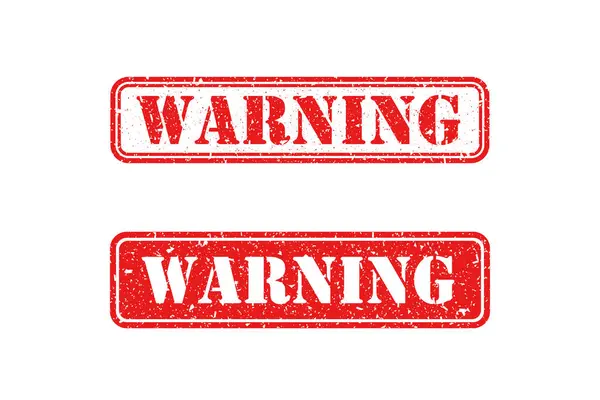 beyaz zemin üzerine kırmızı pul uyarı