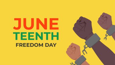 Haziran 'ın özgürlük günü posteri