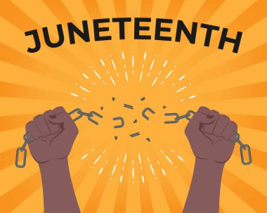 Haziran kutlamaları için düz bir illüstrasyon