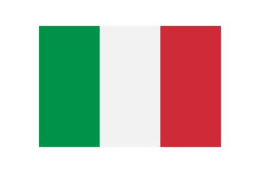 İtalya bayrağı orijinal renk ve oranlar