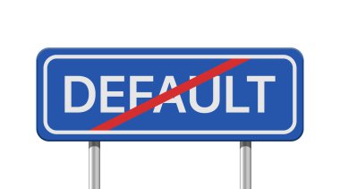 Öntanımlı sonun sembolü olan yol işareti