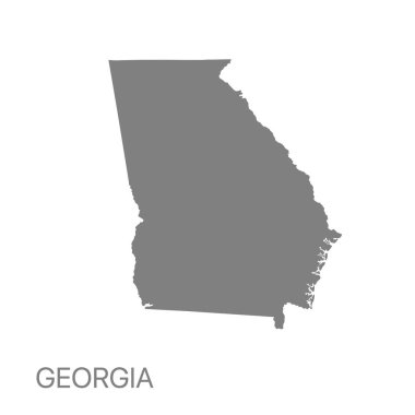 Yüksek kaliteli detaylı harita Gürcistan