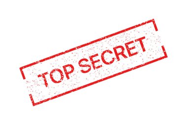 beyaz zemin üzerine kırmızı pul üst