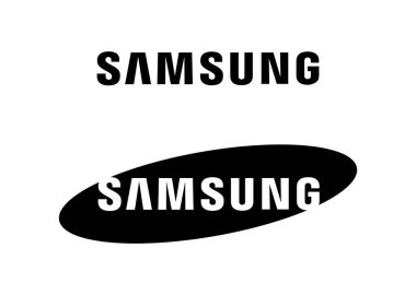 Samsung logo simgesi Güney Kore teknoloji şirketinin işaret sembolü