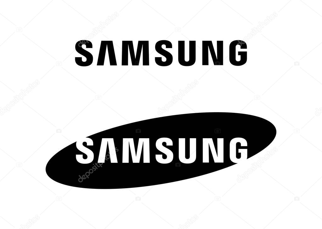 Samsung logo icon South Korean technology company sign symbol