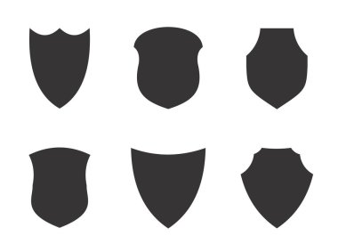 Kalkan simgeleri koruma vektörü ayarlandı, kalkan güvenlik simgeleri ayarlandı