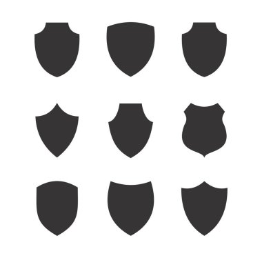 Kalkan simgeleri koruma vektörü ayarlandı, kalkan güvenlik simgeleri ayarlandı