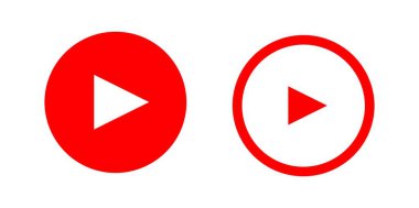 youtube simgesi, logo, sembol, vektör editör uygulama simgeleri.