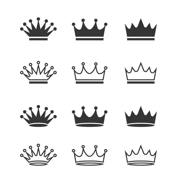 Taç simgeleri siyah renkte ayarlandı