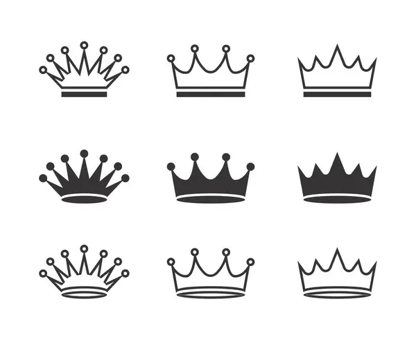 Taç simgeleri siyah renkte ayarlandı