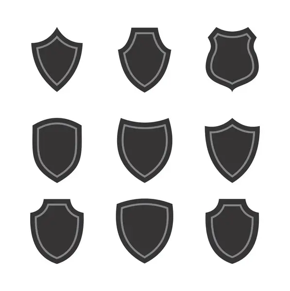 Kalkan simgeleri koruma vektörü ayarlandı, kalkan güvenlik simgeleri ayarlandı.