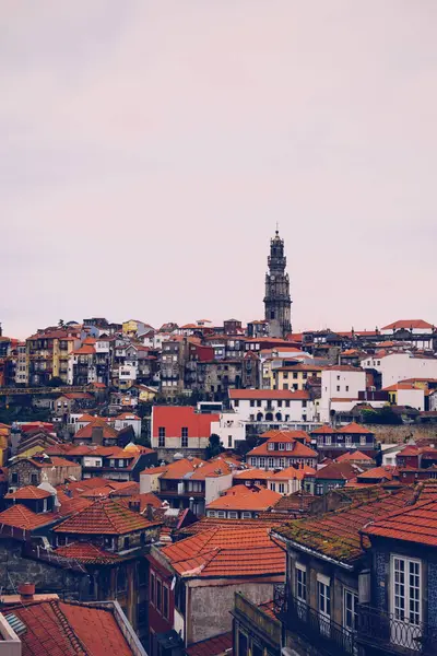 2018 포르투갈 포르투갈의 도시의 파노라마 — 스톡 사진