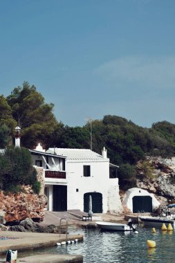 İspanya 'nın Menorca kentindeki küçük kasaba evi, 7 Ağustos 2021