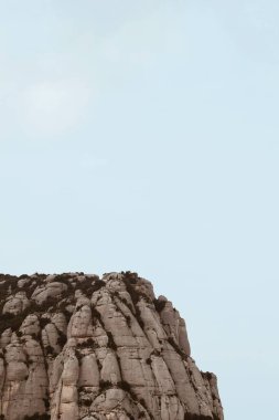 Montserrat Dağı, İspanya Katalonya, 12 Nisan 2022