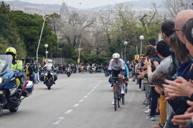 2024 Katalonya Turu 'nun son safhası 24 Mart 2024' te Barcelona, İspanya 'da Montjuic' te