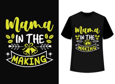  Annem t-shirt tasarım vektör dosyasında