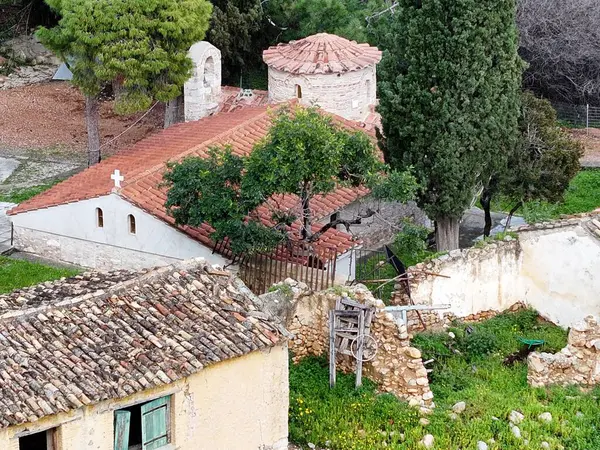 Antik Yunan şehrinin kalıntıları 