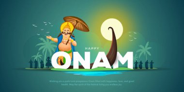Onam Festivali 'nde yılan teknesinde kürek çekme konseptin kutlu olsun. Onam, Hindistan 'ın Kerala kentinde bir festivaldir.
