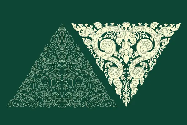 Khmer Sanat Elementleri, Vektör illüstratör Tasarımı