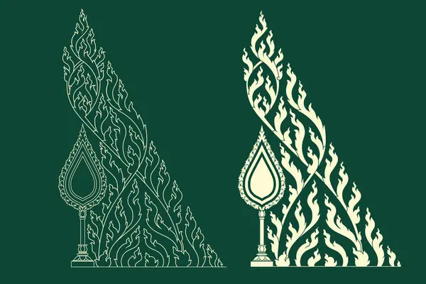 Khmer Sanat Elementleri, Vektör illüstratör Tasarımı