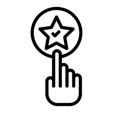 oy vektör satırı simgesi