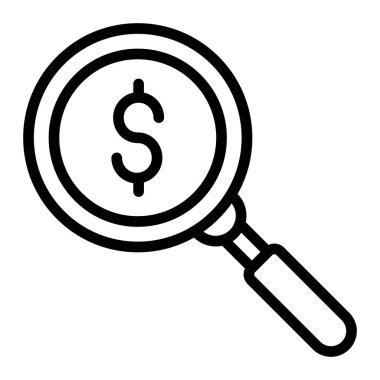 Kanıt Vektör Satırı Simgesi