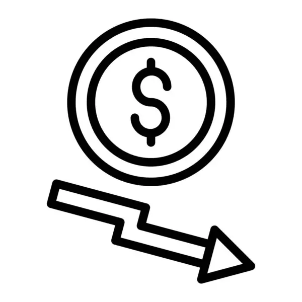 Kaybı vektör satırı simgesi