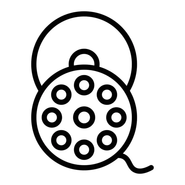 Bobbin Vektör Satırı Simgesi