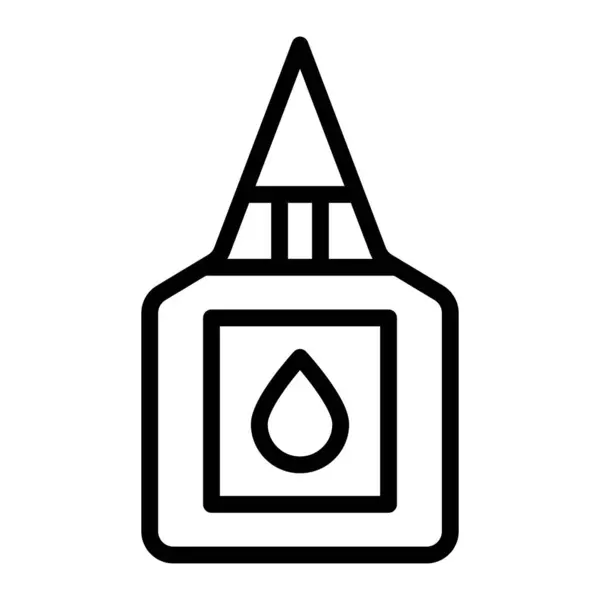 Makine Yağ Vektör Satırı Simgesi