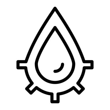 Bakım Vektörü Satır Simgesi Tasarımı