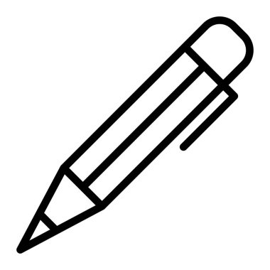 Pen Vector Line Icon Design