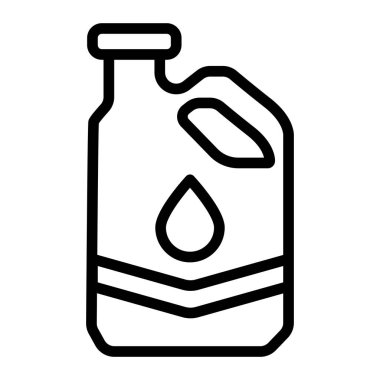 Kayganlaştırıcı Vektör Satır Simgesi Tasarımı