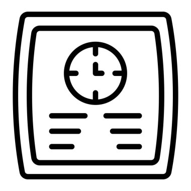 Scale Vector Line icon Design