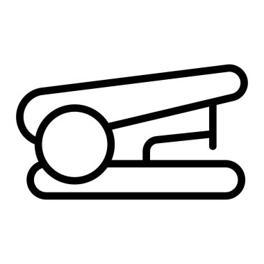 Zımba Vektör Satırı Simgesi Tasarımı