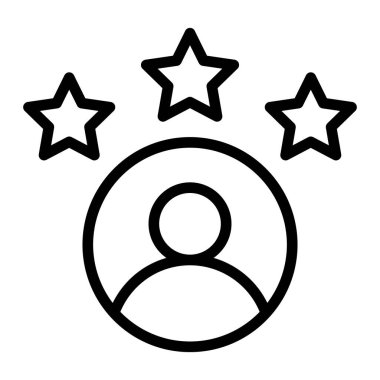 Doğrulanmış Kullanıcı Vektör Satırı Simgesi