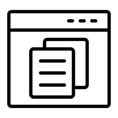 Serbest Vektör Satır Simgesini Kopyala