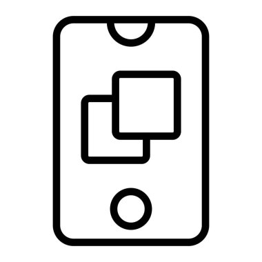 Vektör Satırı Simgesini Göster