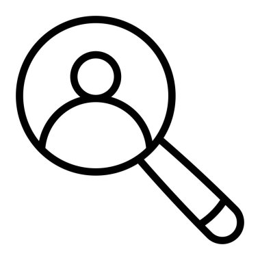 Kullanıcı Vektör Satırı Simgesini Ara