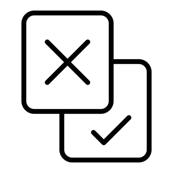 Ab Deneme Vektör Satırı Simgesi