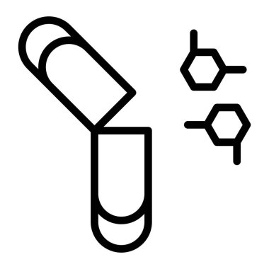 Nanotıp Vektör Satır Tasarımı